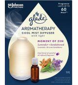 Glade Aromatherapy Cool Mist Diffuser Moment of Zen 17,4 ml - z výstavy