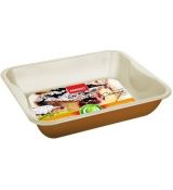 Banquet pekáč hluboký keramický 39,5x33,5x7,7 cm Gourmet Ceramia - POŠKOZENÉ
