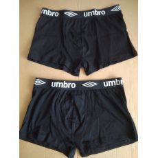 2 ks pánské bavlněné boxerky UMBRO BRIEF - vel.S - Rozbaleno