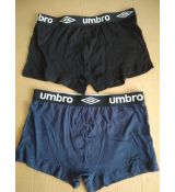 2 ks pánské bavlněné boxerky UMBRO BRIEF - vel.S (1) - Rozbaleno