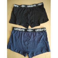 2 ks pánské bavlněné boxerky UMBRO BRIEF - vel.S (1) - Rozbaleno