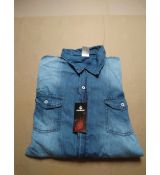 Pánská JEANS košile GRAVER XXL - ROZBALENO