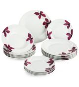 18D jídělní porcelánová sada Banquet Purple - 2.jakost