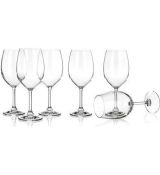 Banquet Crystal Sada sklenic na červené víno LEONA 430 ml - Nekompletní