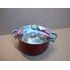 Banquet nerezový hrnec MAESTRO RED 22 cm, 4,3 l, s poklicí - Poškozené