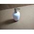 BRILANZ Dávkovač mýdla plastový oválný 8,8 x v 19 cm, bílo-šedý - Rozbaleno