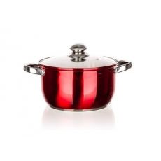 Banquet nerezový hrnec MAESTRO RED 22 cm, 4,3 l, s poklicí - Poškozené I2I
