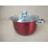Banquet nerezový hrnec MAESTRO RED 22 cm, 4,3 l, s poklicí - Poškozené I2I