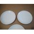 3x porcelánový podšálek Banquet Alba 16,2 cm - Rozbaleno