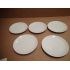 BANQUET Marion 5D sada dezertních talířů bílá - 2.jakost