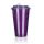 Hrnek cestovní dvoustěnný GLITTERS 500 ml, fialový - Poškozené