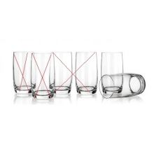 Banquet Crystal sklenice Leona long drink 380 ml - Nekompletní
