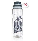 BANQUET Láhev tritanová FREE MIND RUN 750 ml, šedá - Nekompletní I1I