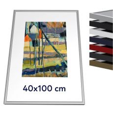 Fotorámeček THALU Kovový rámeček 40x100 cm, černá - Poškozené