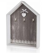 HOME DECOR Polička s krajkou na klíče LACEWORK - Poškozené