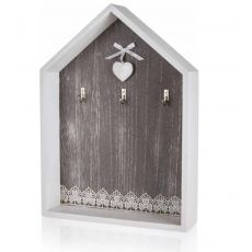 HOME DECOR Polička s krajkou na klíče LACEWORK - Poškozené